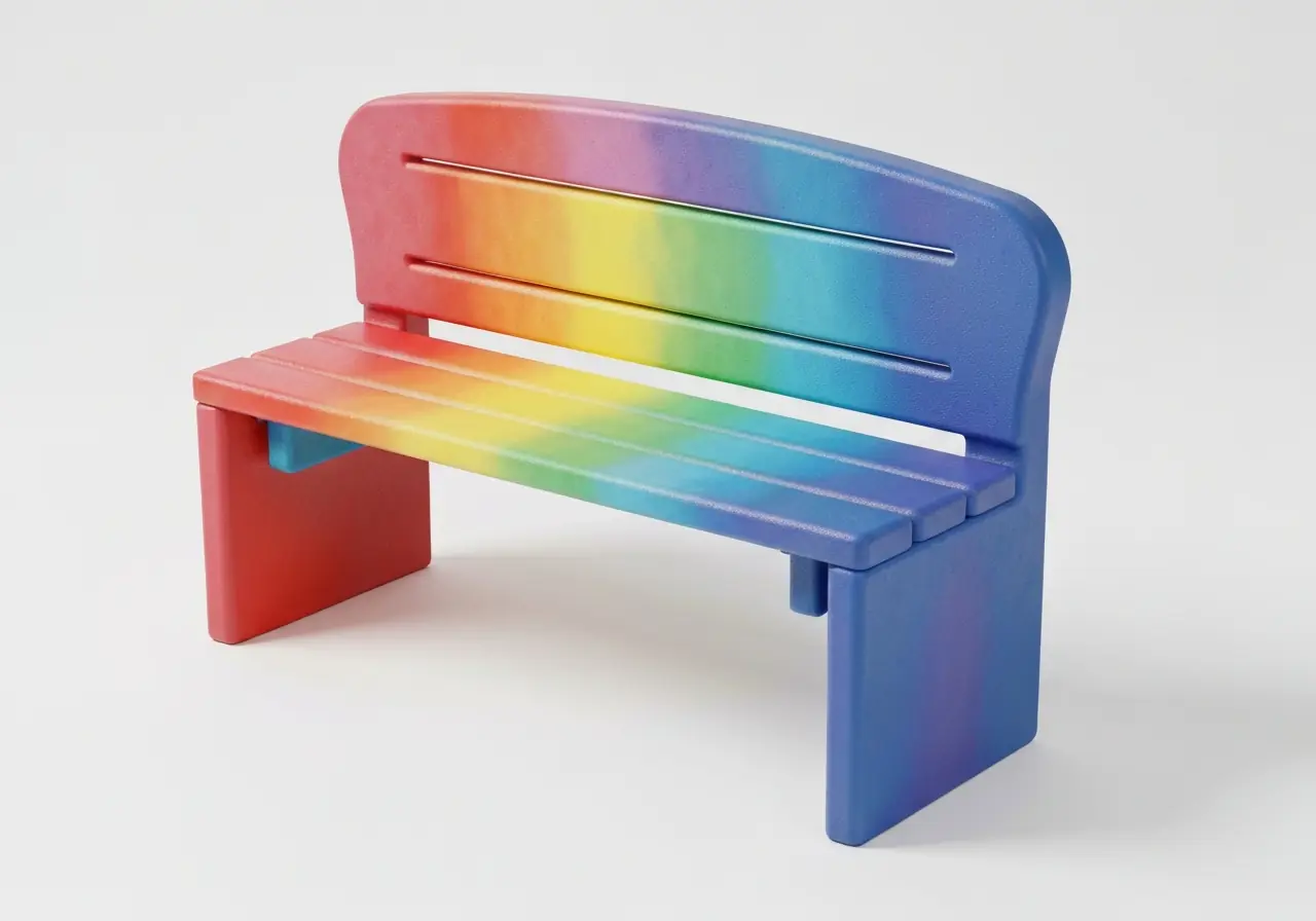 Banquette Arc-en-ciel junior