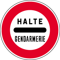 B5a - Arrêt au poste de gendarmerie