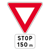 AB5 - Stop : signal avancé