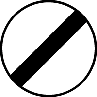 B31 - Fin de toutes les interdictions