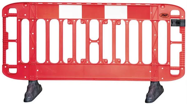 Barrière de chantier ouverte