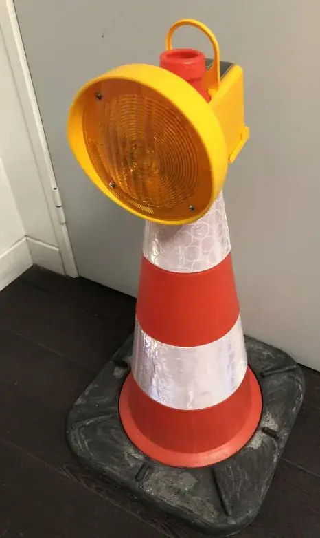 Lampe pour cônes, pose rapide